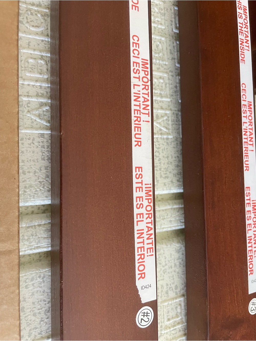 Storkcraft/ Graco Toddler Safety Guardrail kit slats, Espresso - Picture 7 of 16